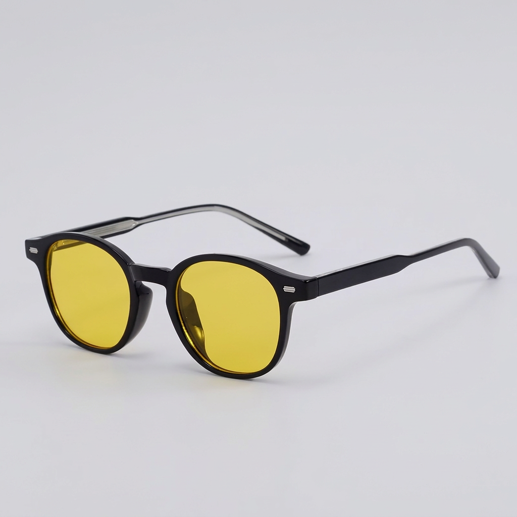 Bluelight UF – Glossy Black med gul lins
